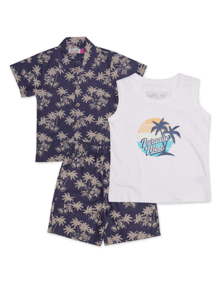Zubaida's Hawaiian 3 Pcs Suits Set - Zubaidas Official™