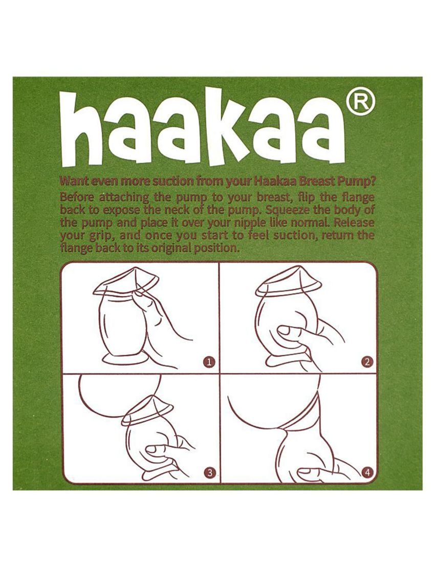 Haakaa Gen 2 Silicone Breast Pump with Suction - 4 oz100 ml - GBHK040