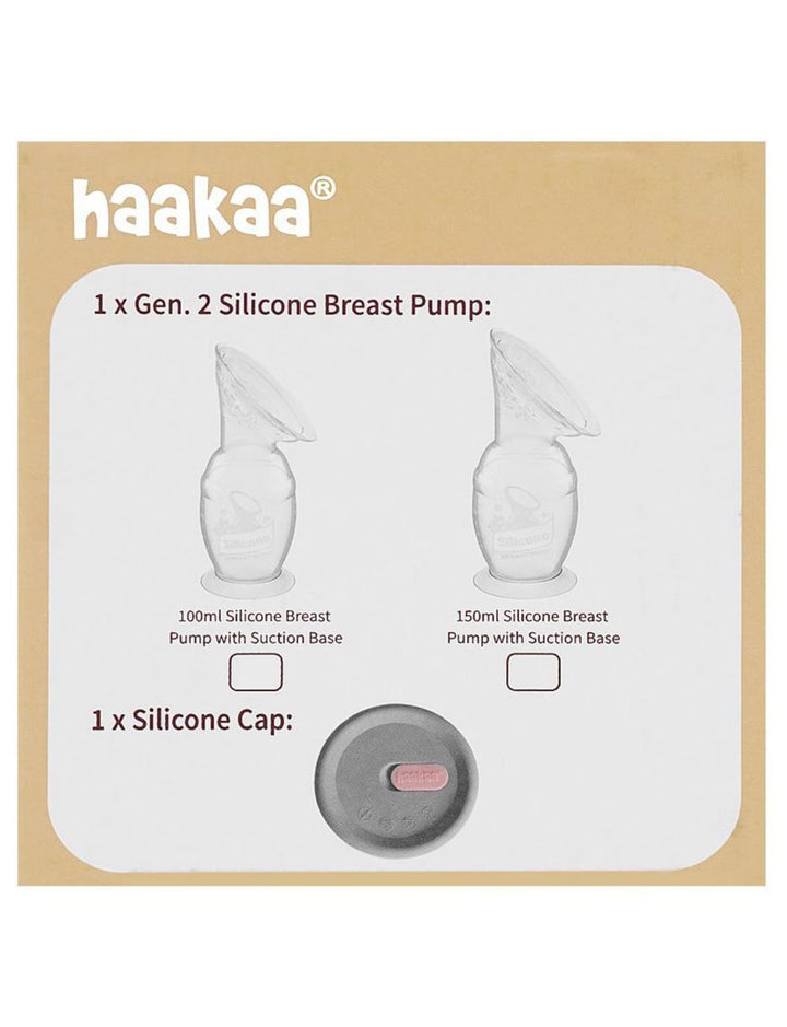 Haakaa Gen 2 Silicone Breast Pump with Suction - 4 oz100 ml - GBHK040