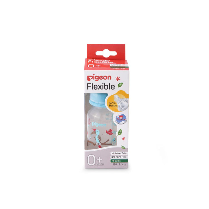 Pigeon Flexible Feeder PP RP 120ml Hornbill - A79402