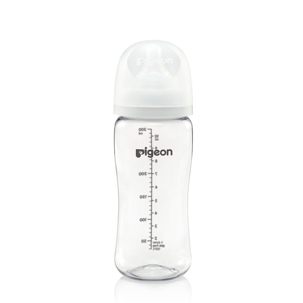 Pigeon Softouch Wide Neck Feeder T-Ester 300ml Logo - A79445