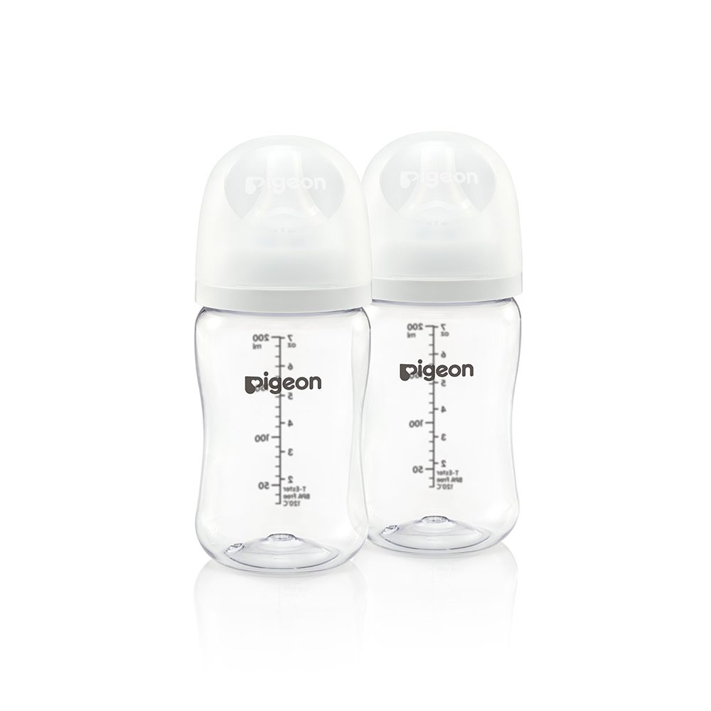 Pigeon SofTouch Wide Neck Feeder PK-2 T-Ester 200ML - A79446