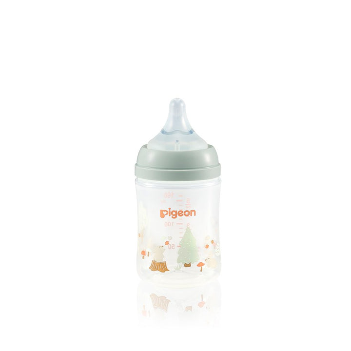 Pigeon SofTouch Wide Neck Feeder PP 160ML Rabbit - A79458