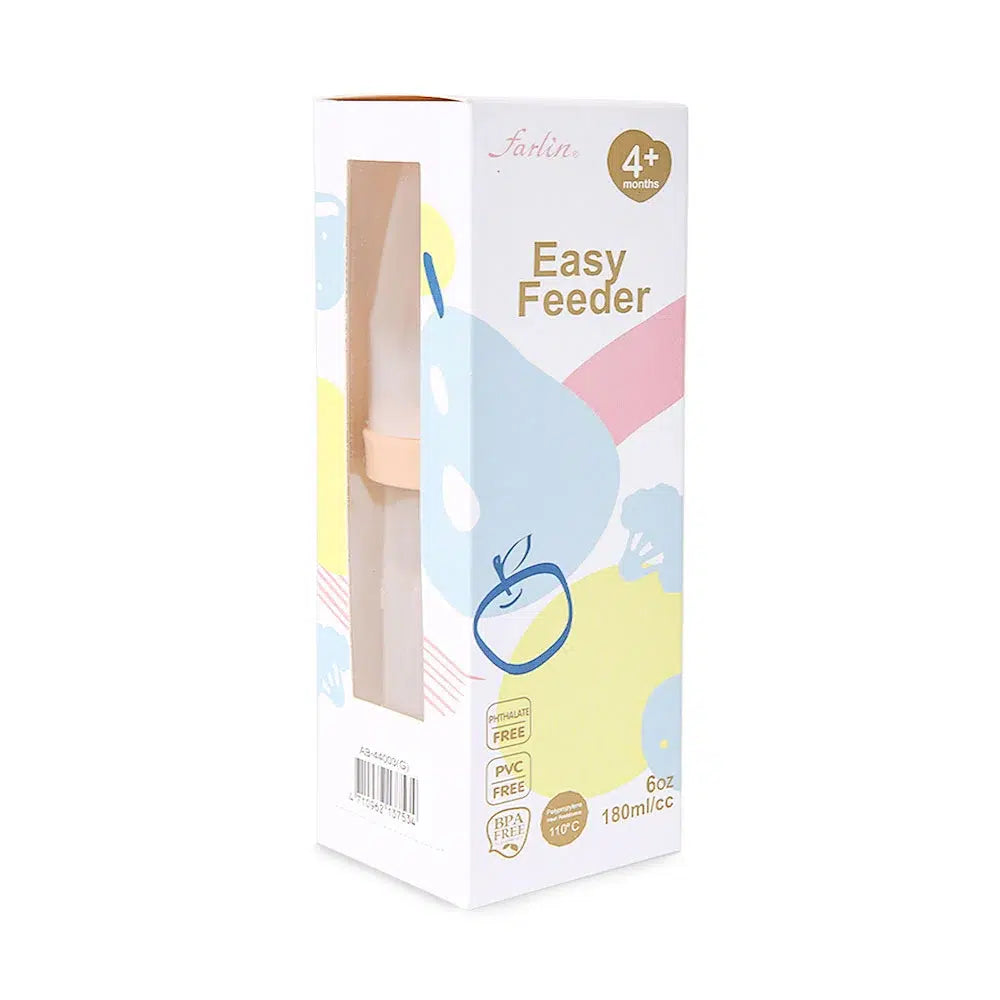 Farlin Squeezable Easy Spoon Feeder - Peach - AB-44003-G