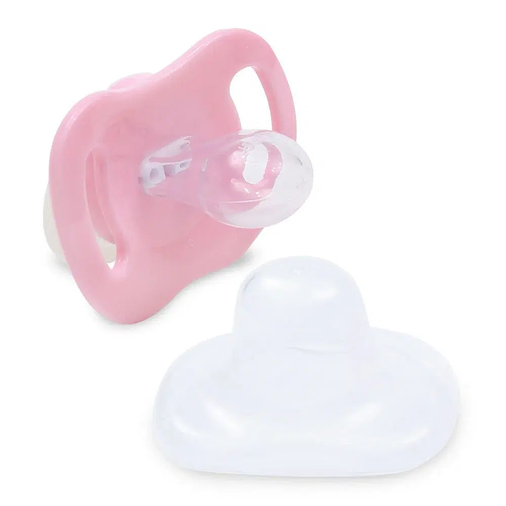 Zubaida's Farlin Newborn Glow-in-Dark Pacifier 0M+ Pink - BA-10019-G