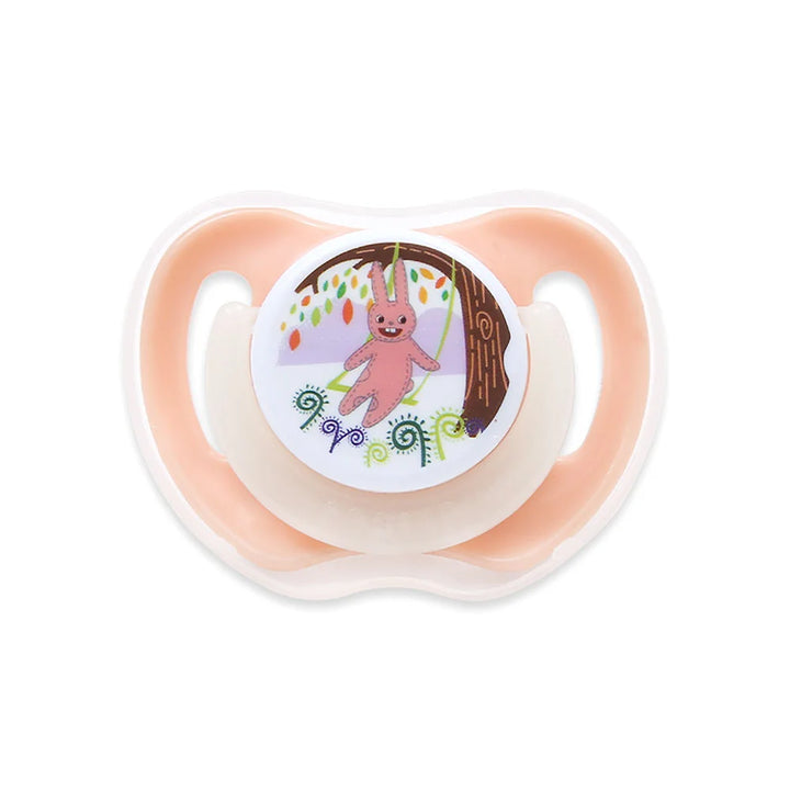 Farlin Newborn Glow-in-Dark Pacifier – Peach - BA-10019-M