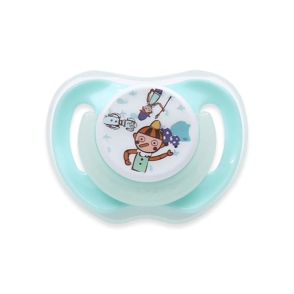 Farlin Glow-in-Dark Pacifier N Chain - Blue - BA-20008