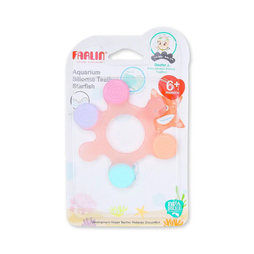 Zubaida's Farlin Silicone Gum Soother Pink - BB-20007