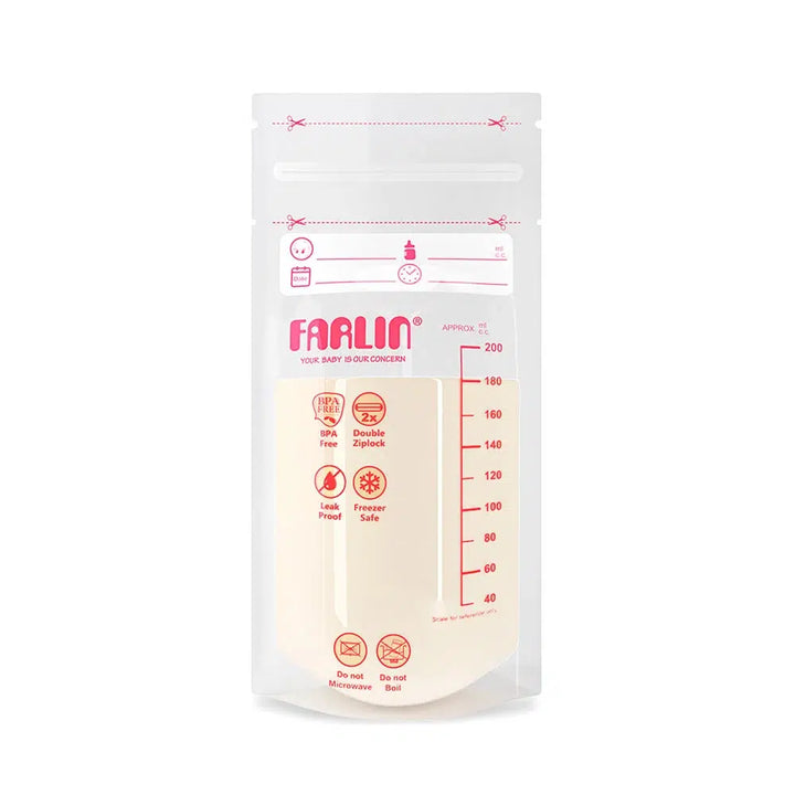 Zubaida's Farlin Milk Storage Bag 200Ml Pk - BP-869-2