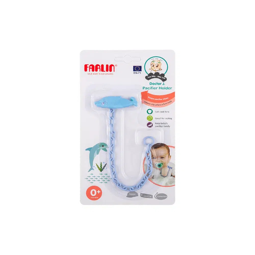 Zubaida's Farlin Baby Soother Chain Blue - BF-127