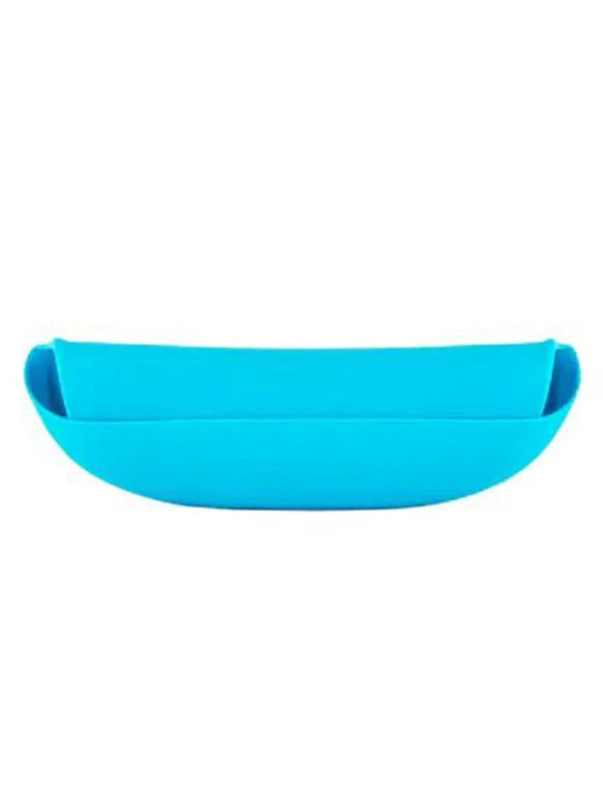 Chicco Silicone Bib With Crumble Catcher Blue (Chi-00010219200000)