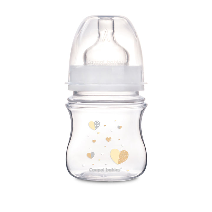 Canpol babies Easystart Anti-colic Wide Neck Bottle 120ml PP NEWBORN BABY beige - 35/216