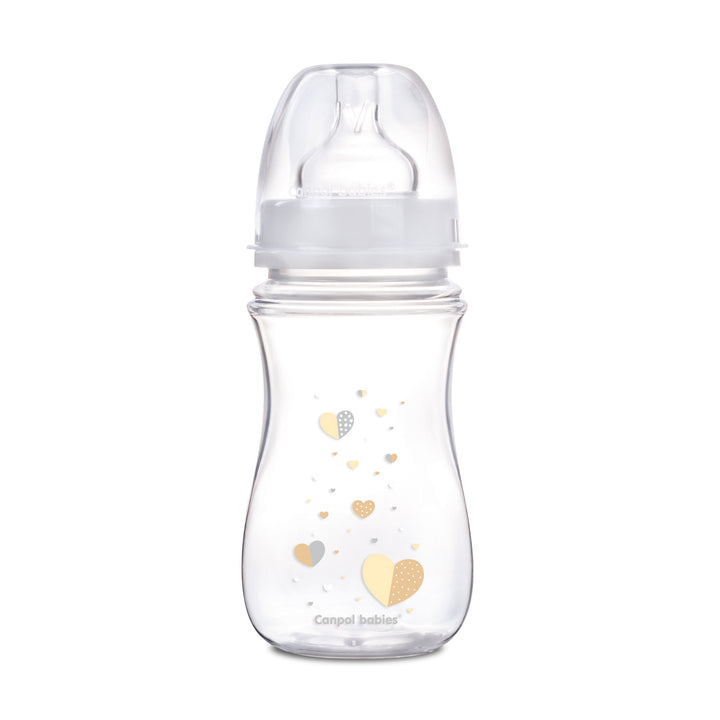 Canpol babies Easystart Anti-colic Wide Neck Bottle 240ml PP NEWBORN BABY beige - 35/217