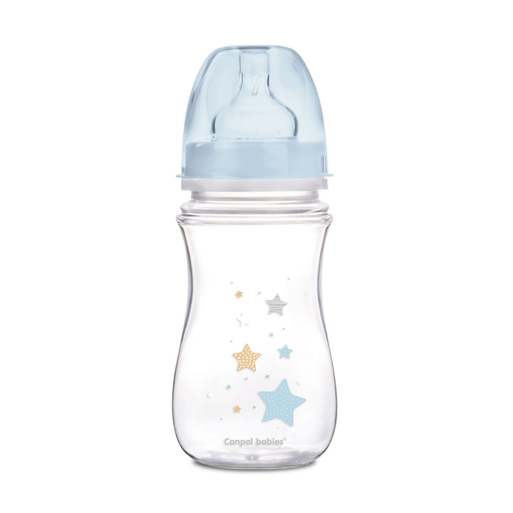 Canpol babies Easystart Anti-colic Wide Neck Bottle 240ml PP NEWBORN BABY blue - 35/217