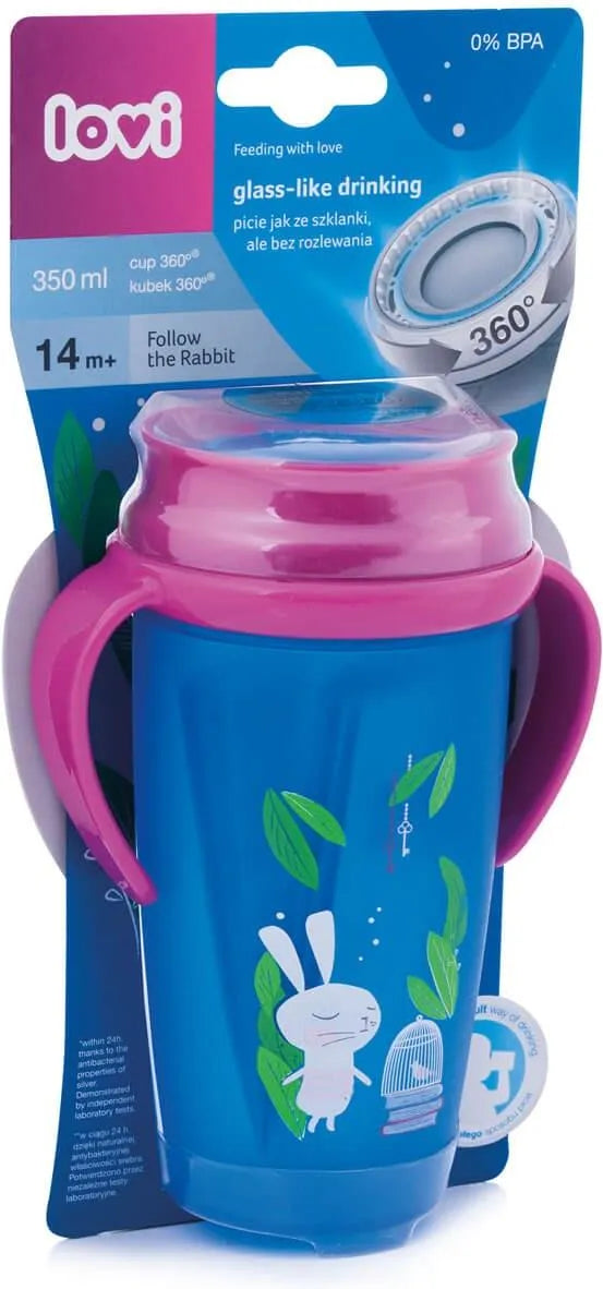 Zubaida's Lovi 360 Cup Junior Follow The Rabbit Girl 350ml - 1/564