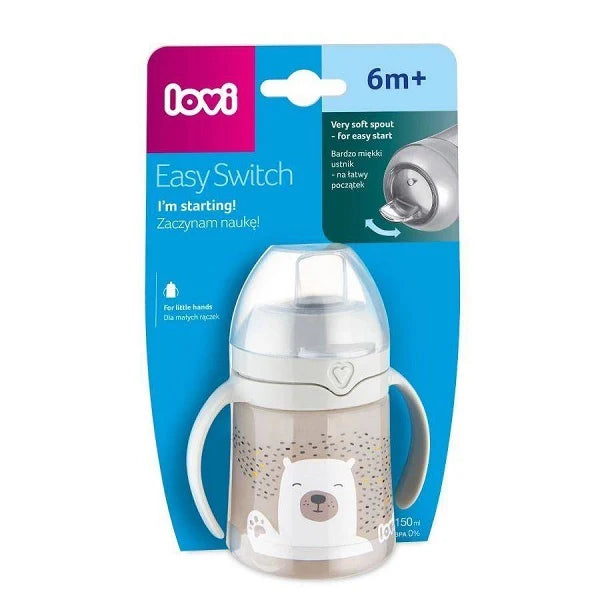 Lovi First Cup Easy Switch 150ml Buddy Bear - 35/350