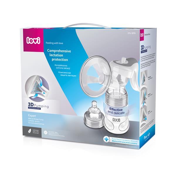 Lovi Manual Breast Pump Expert 3D Pumping - 50/030