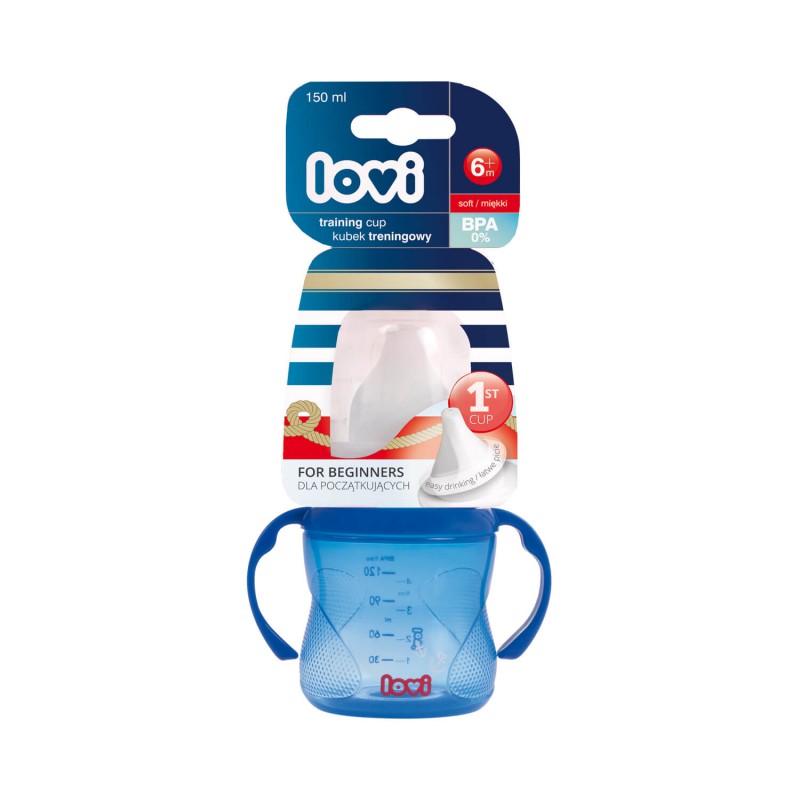 Lovi Training Cup 150ml Marine Blue - 35/311