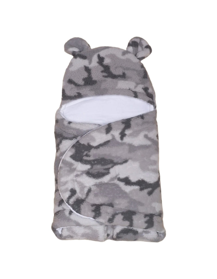 Carry Nest Gray Camouflaged Bear Theme