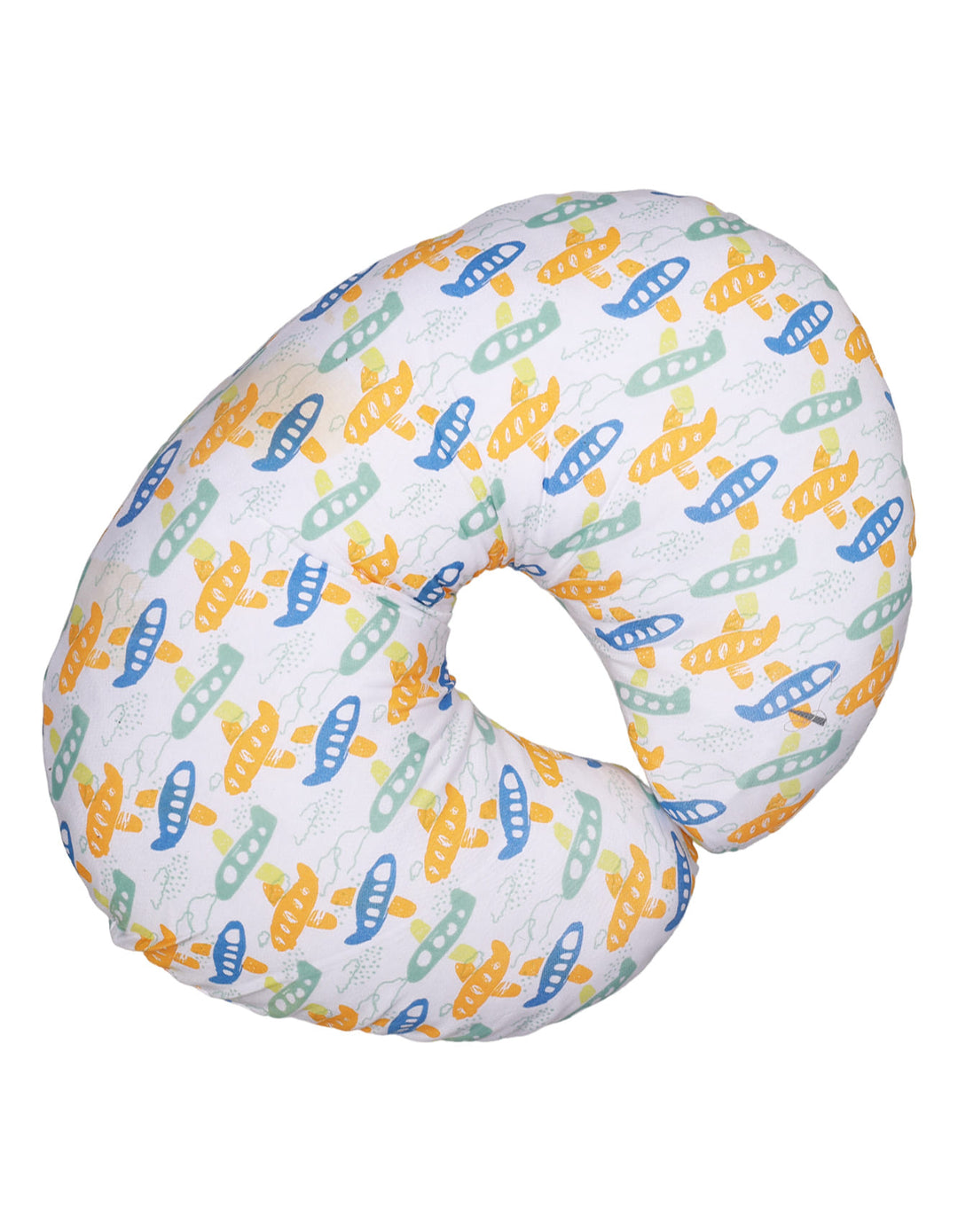 Nursing Pillow Mustard Planes Pilot Theme for Boys