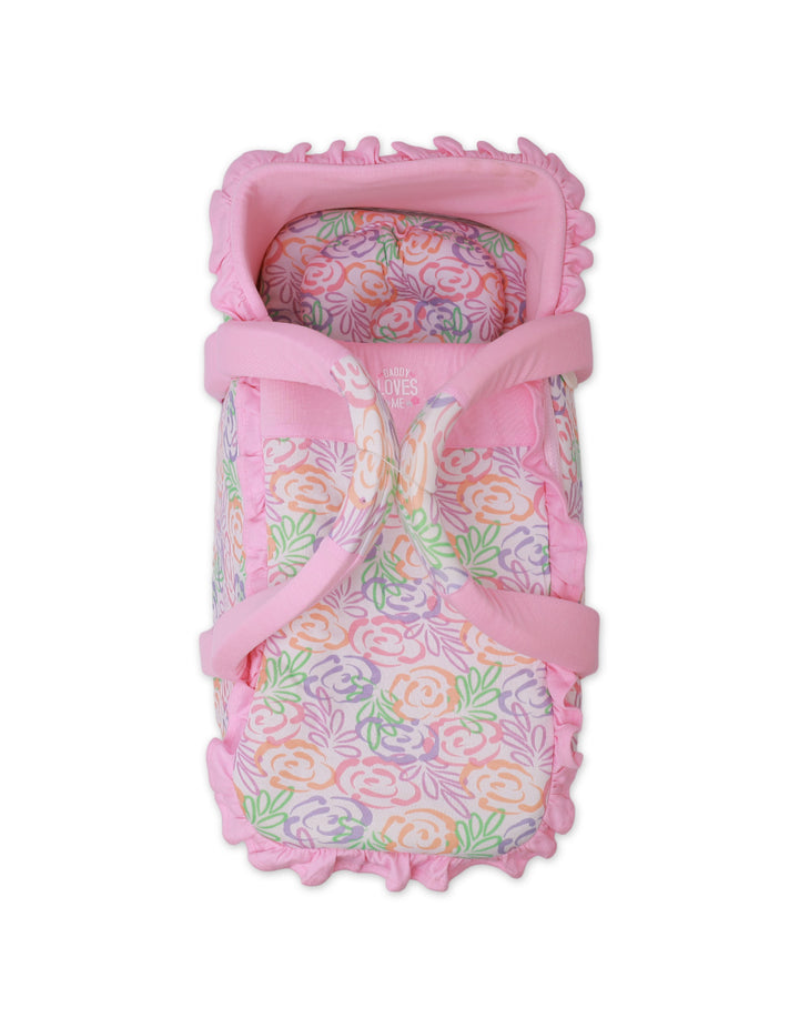 Carry Crib with Floral Theme