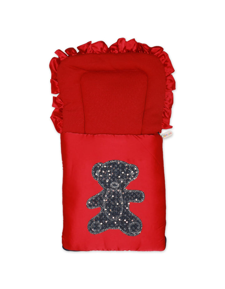 Carry Nest Frill Red Bear