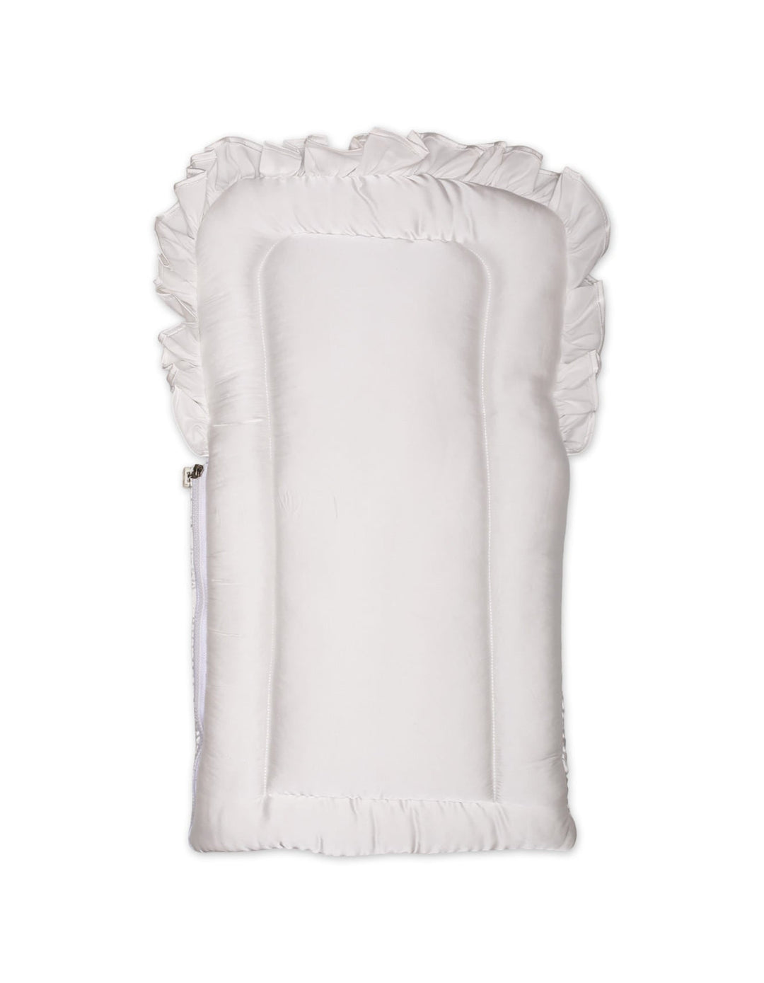 Carry Nest Frill White Pink Heart