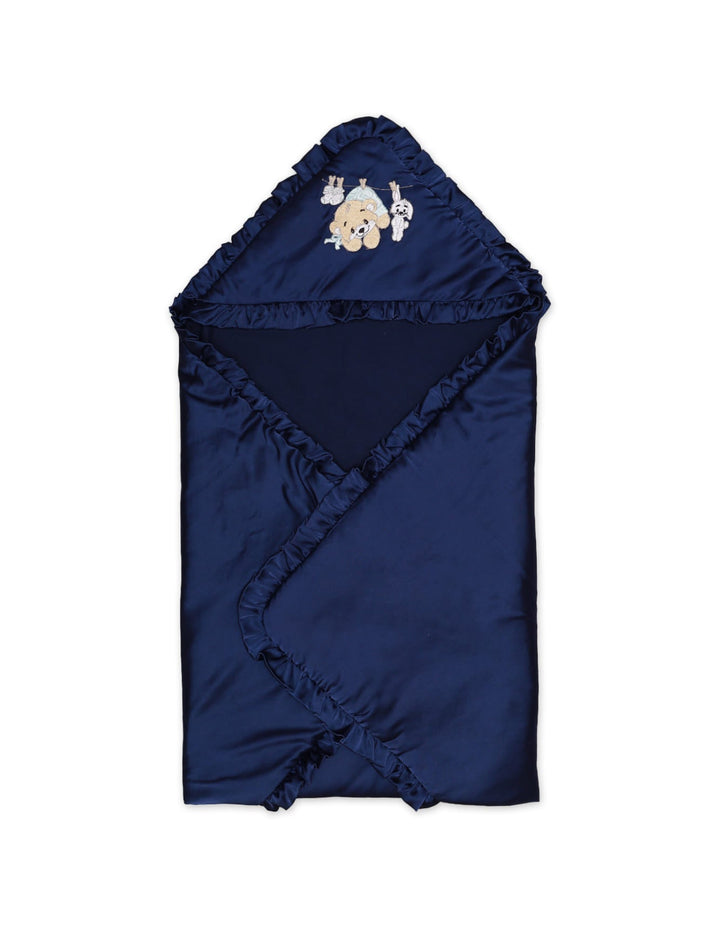 Wrapping Sheet Satin Navy