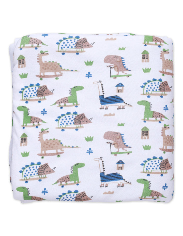 Zubaida's Reversible Blankets Dino