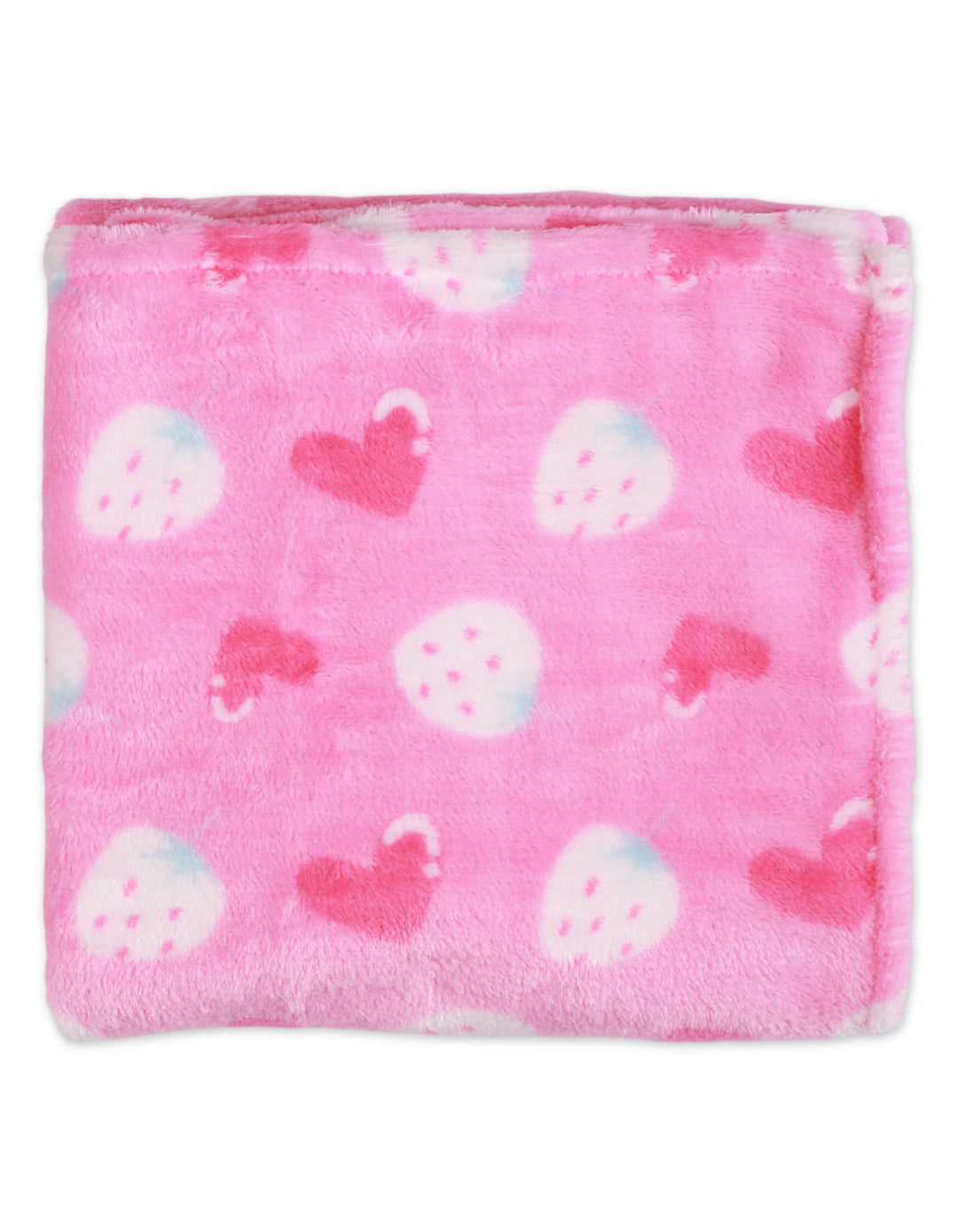 Zubaida's Fleece Blanket Strawberry