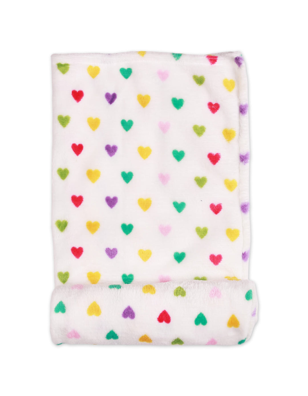 Zubaida's Fleece Blanket Hearts