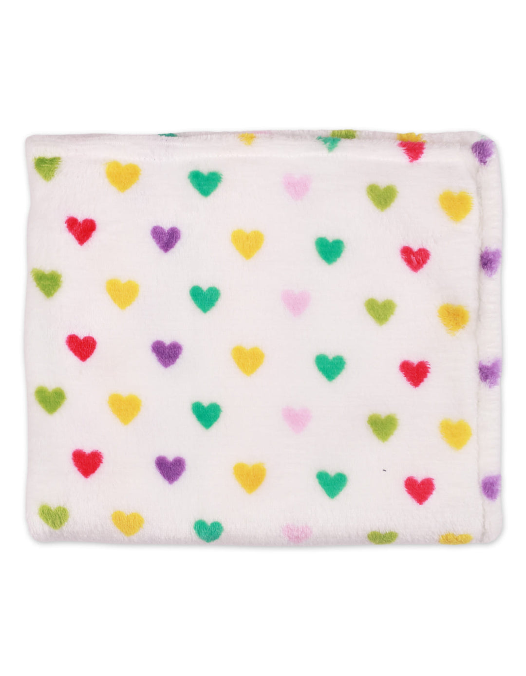 Zubaida's Fleece Blanket Hearts