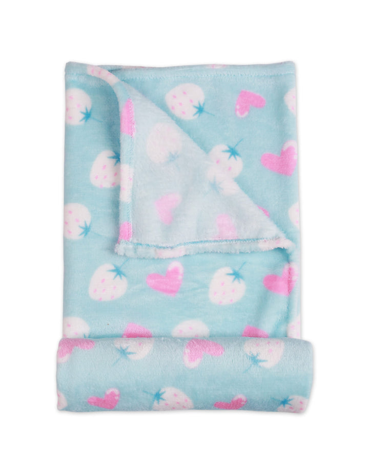 Zubaida's Fleece Blanket Strawberry