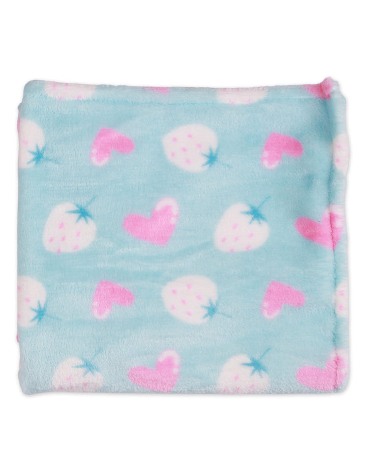 Zubaida's Fleece Blanket Strawberry