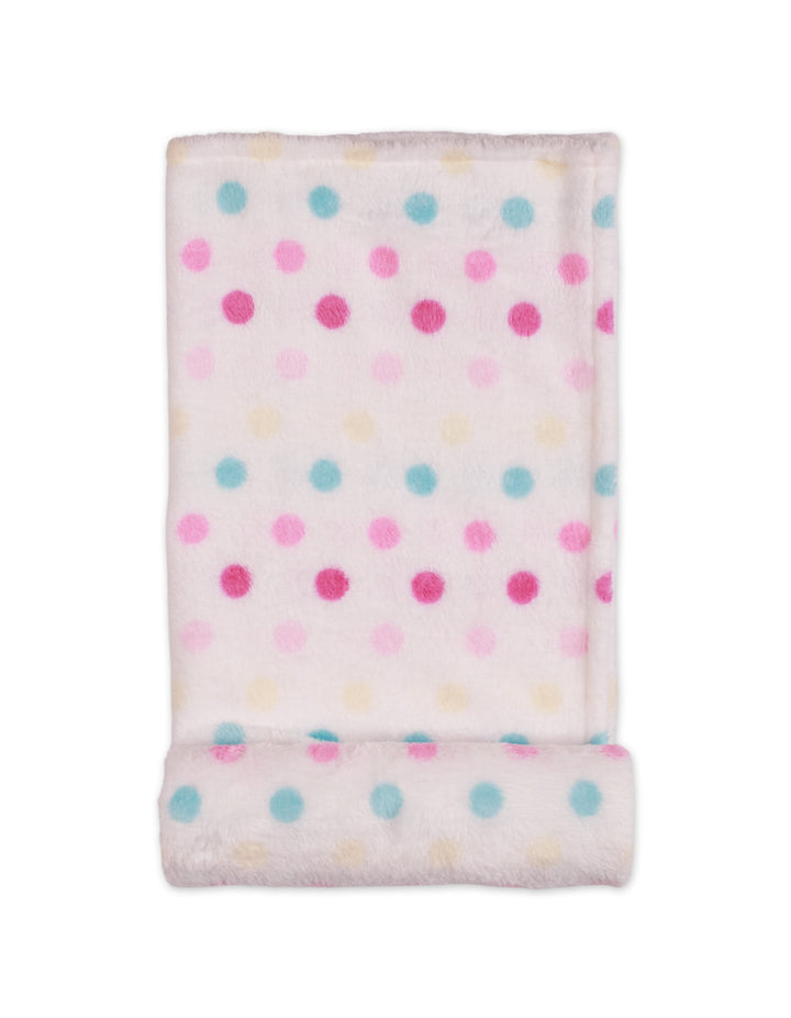 Zubaida's Fleece Blanket Polka Dots