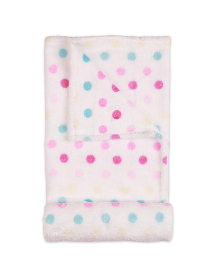 Zubaida's Fleece Blanket Polka Dots