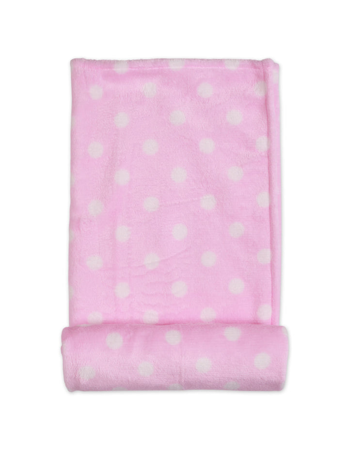 Zubaida's Fleece Blanket Polka Dots