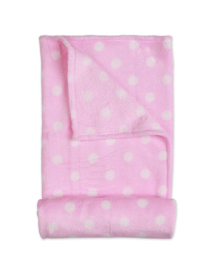 Zubaida's Fleece Blanket Polka Dots