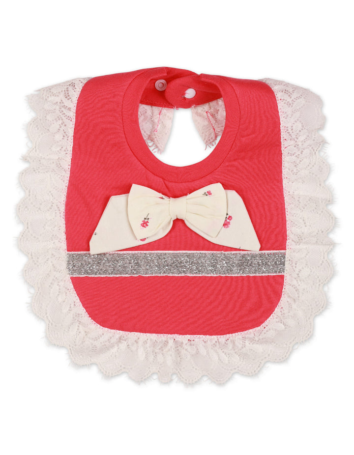 Zubaida's Formal Bib with Frills for Girls