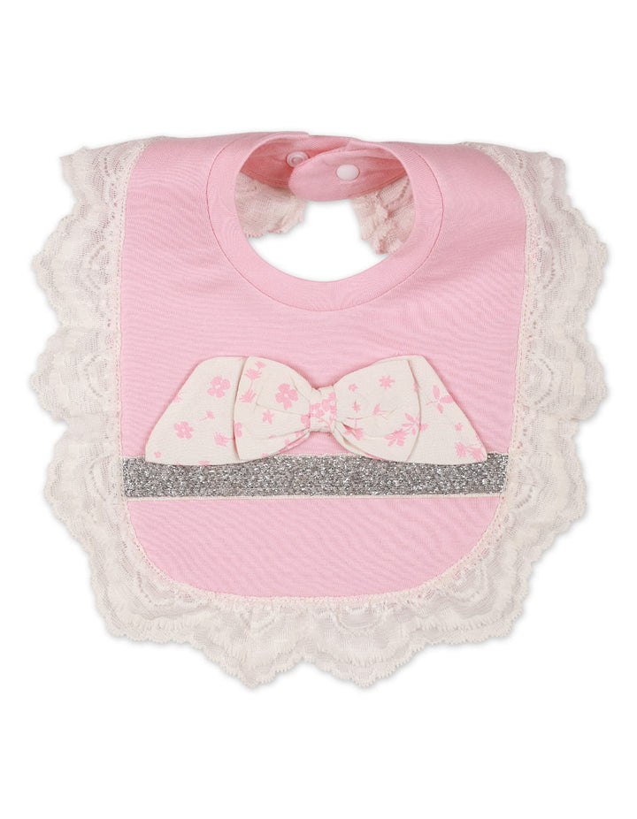 Zubaida's Formal Bib with Frills for Girls