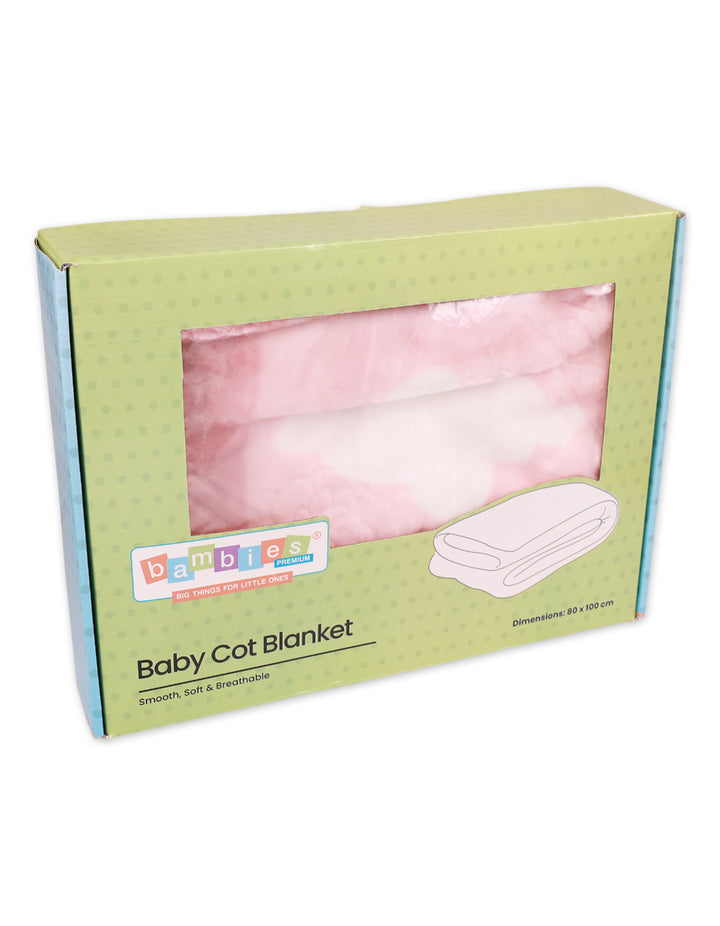 Zubaida's Cot Blanket - Teddy Bear