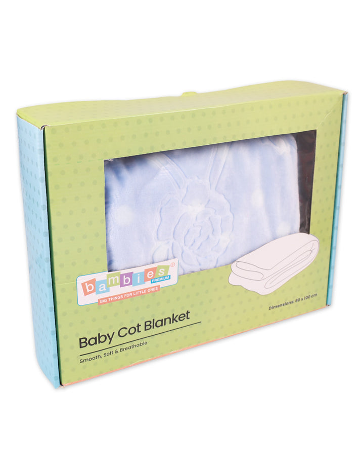 Zubaida's Cot Blanket - Elephant