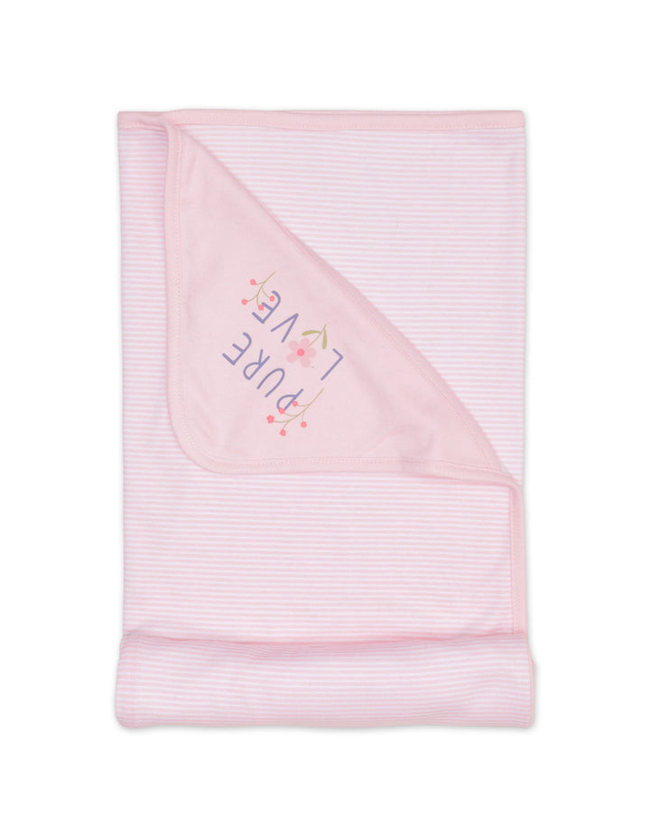 Zubaida's Wrapping Sheet Striped - Pink Floral Theme - Zubaidas Official™