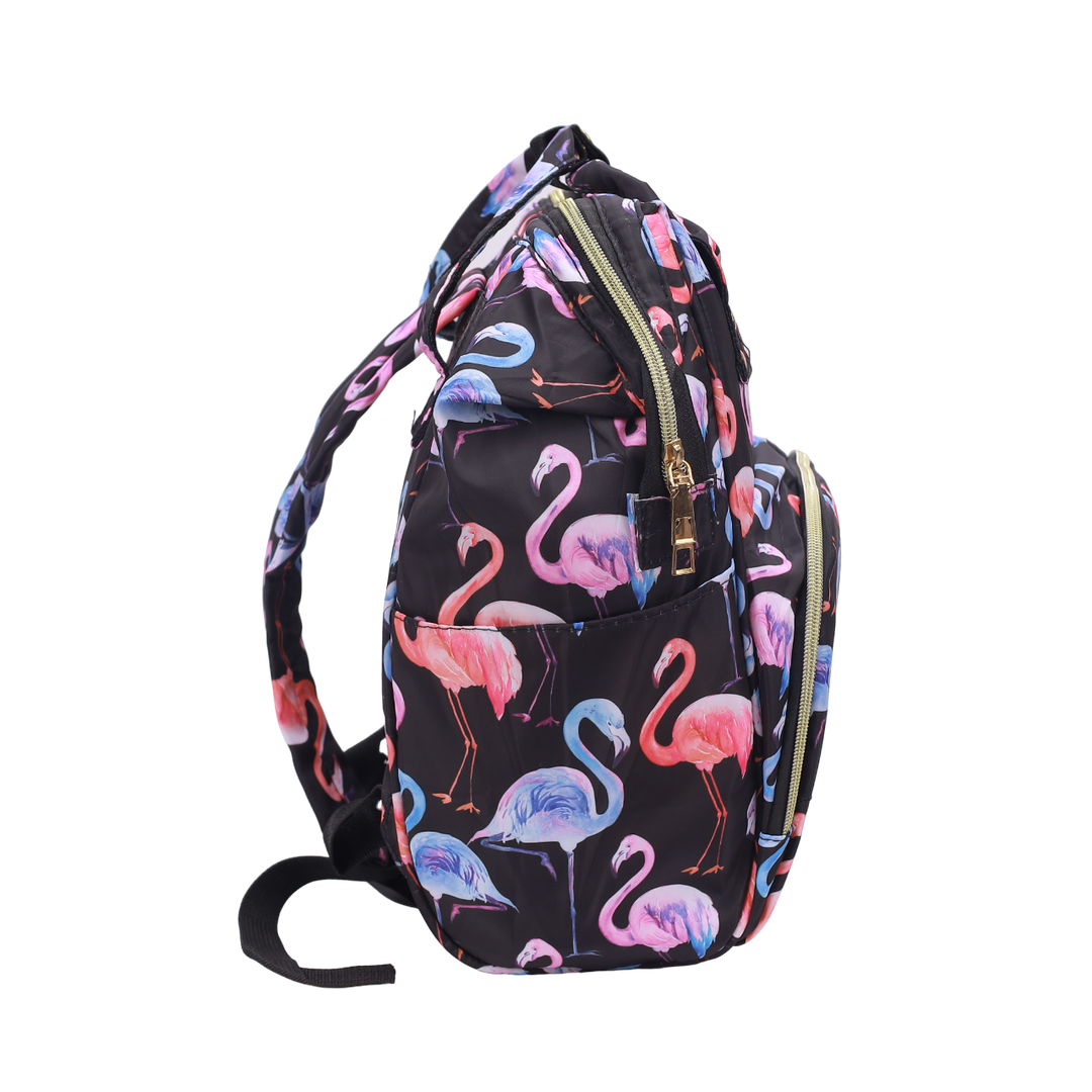 Zubaida's Diaper Bag Flamingo