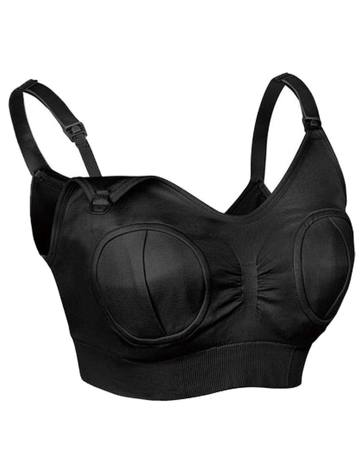 Zubaida's Haakaa Hands-Free Pumping and Nursing Bra Black - Medium - MHK135-B