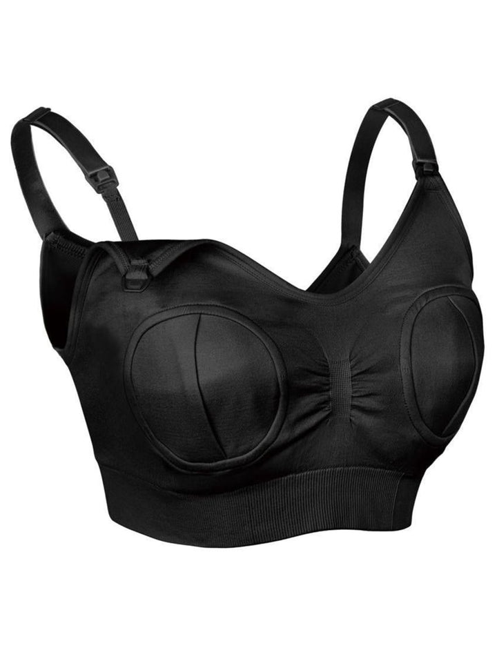 Haakaa Hands-Free Pumping and Nursing Bra Black - Large - MHK116-B