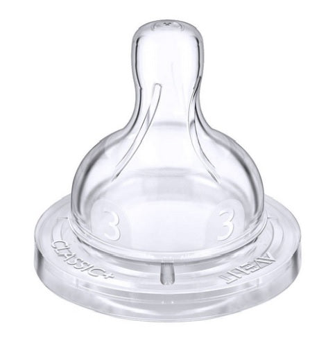 Philips AVENT Teat Medium Flow 3m + 3h PK2 (SCF633/27)