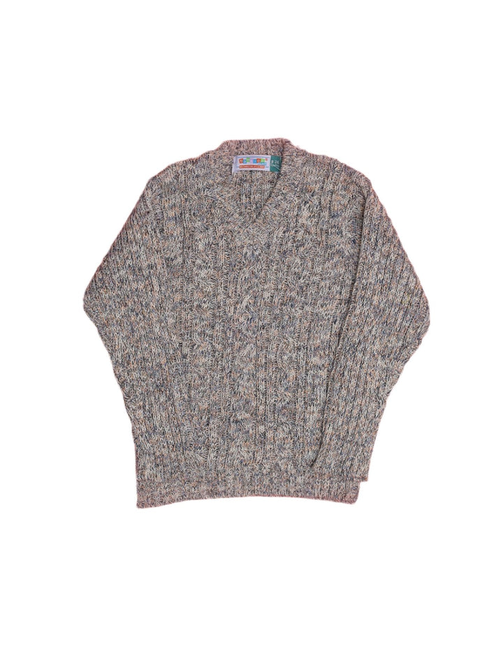 Sweater Light Gray Multicolored