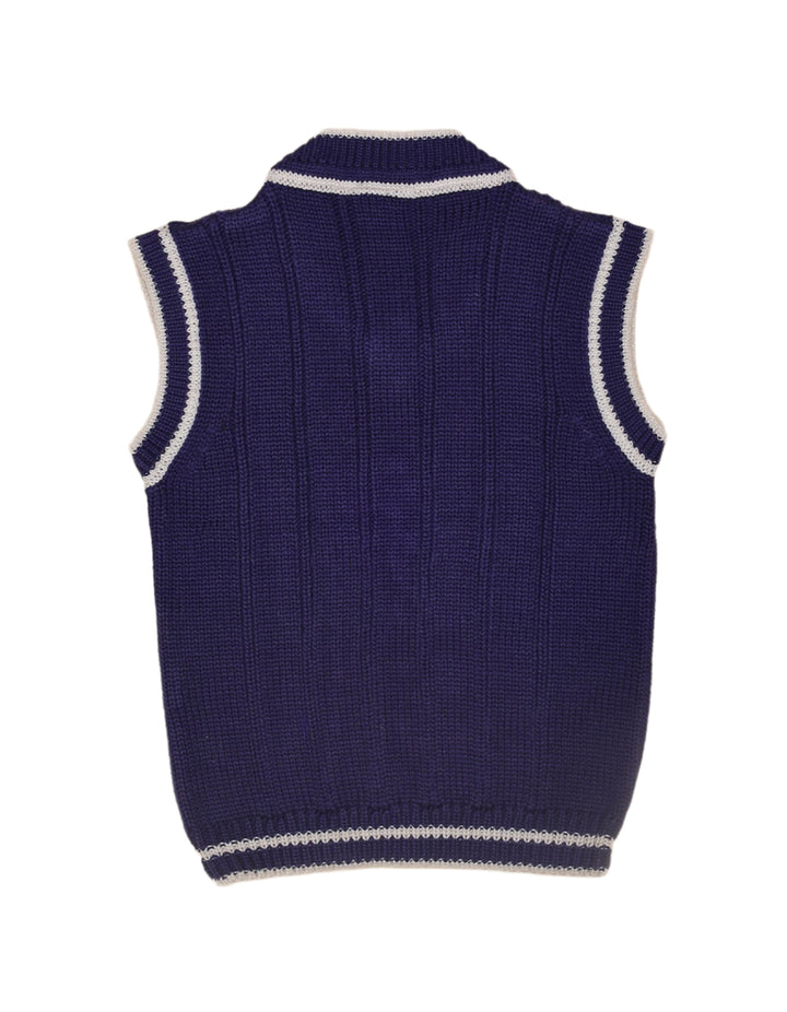 Zubaida's Sweater Sleeveless Cable Knit Pattern