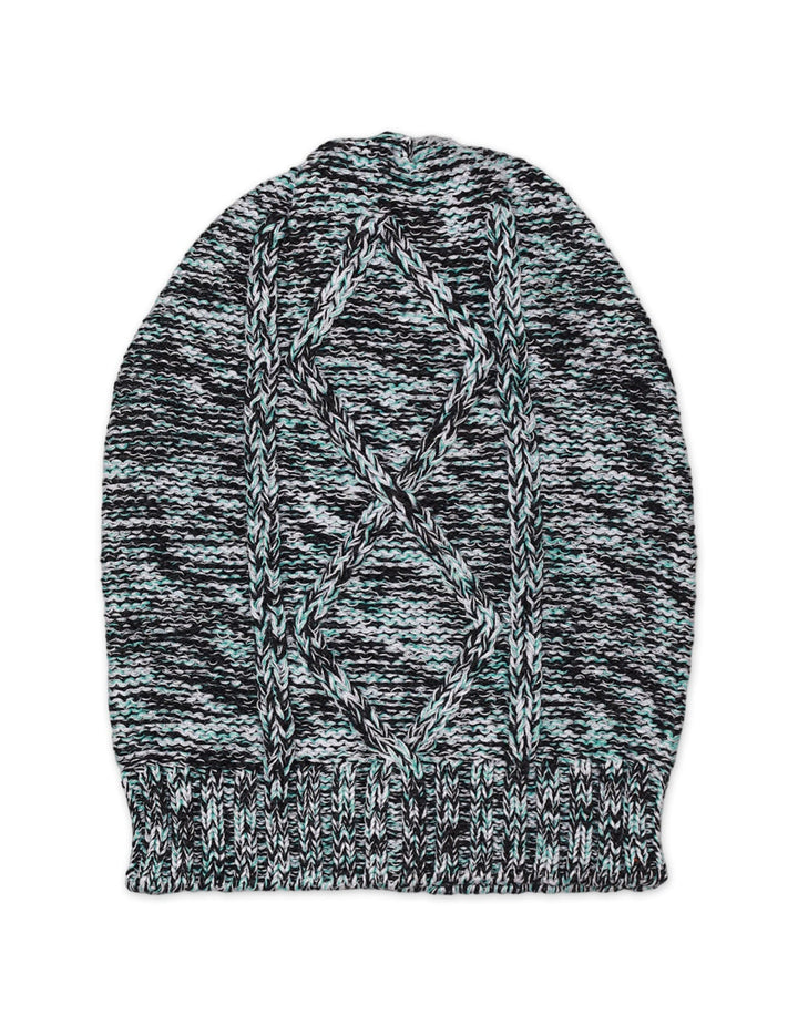 Caps Woolen Melange Blue for Boys